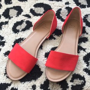 Red Sandals